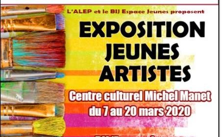 Vernissage de l’exposition samedi 7 mars à 14h00 centre culturel Michel Manet